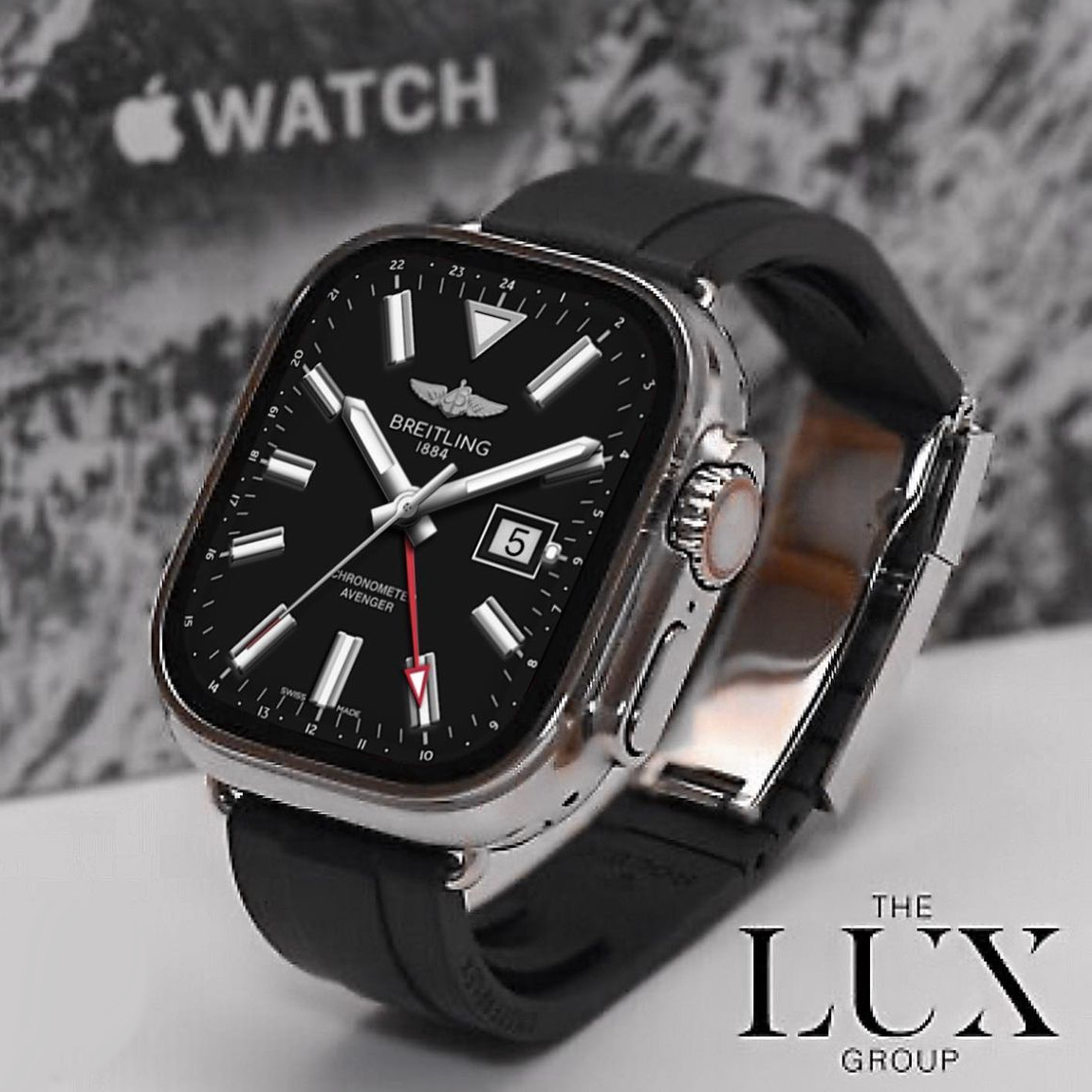 Breitling Custom Face For Apple Watch Ultra 49mm