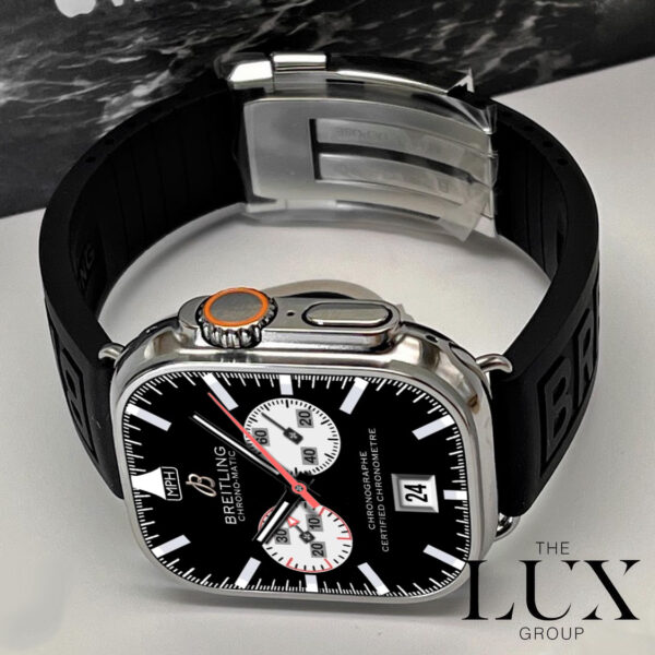 Breitling Chronomatic Face Black For Apple Watch Ultra 49mm