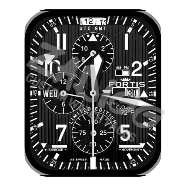 FT Custom Face 02 For Apple Watch Ultra 49mm