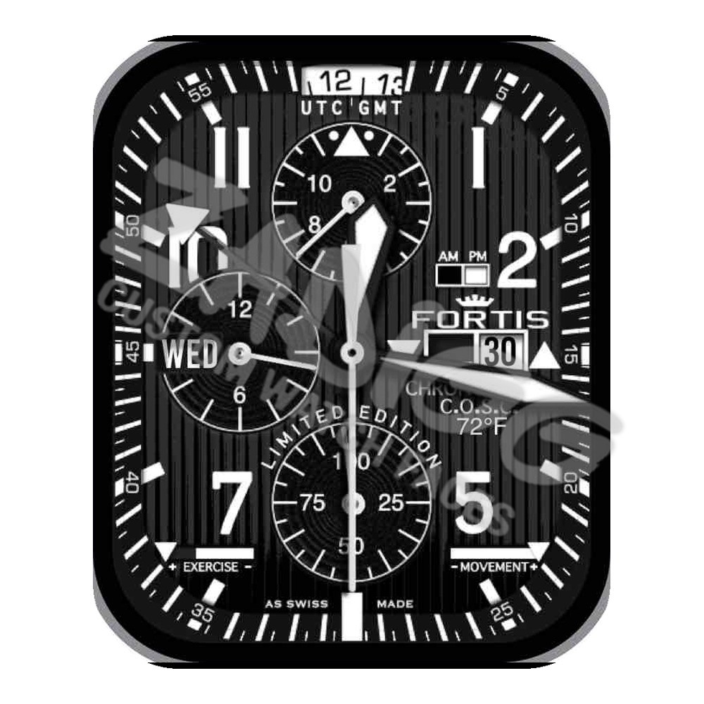 FT Custom Face 02 For Apple Watch Ultra 49mm FT Custom Face 02 For Apple Watch Ultra 49mm