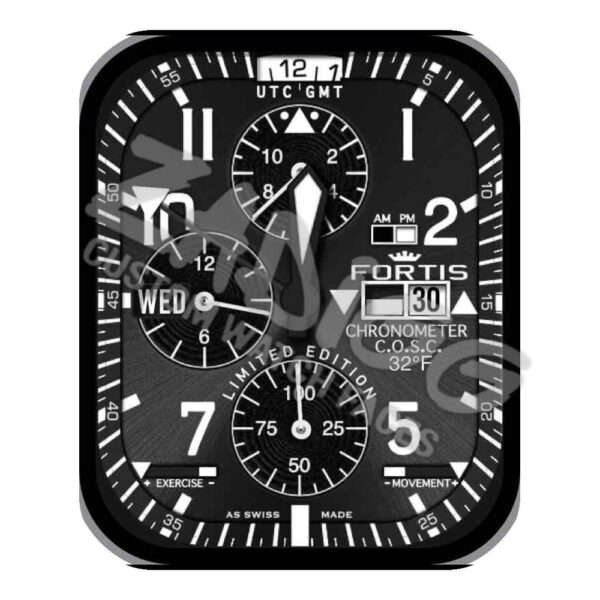 FT Custom Face 03 For Apple Watch Ultra 49mm
