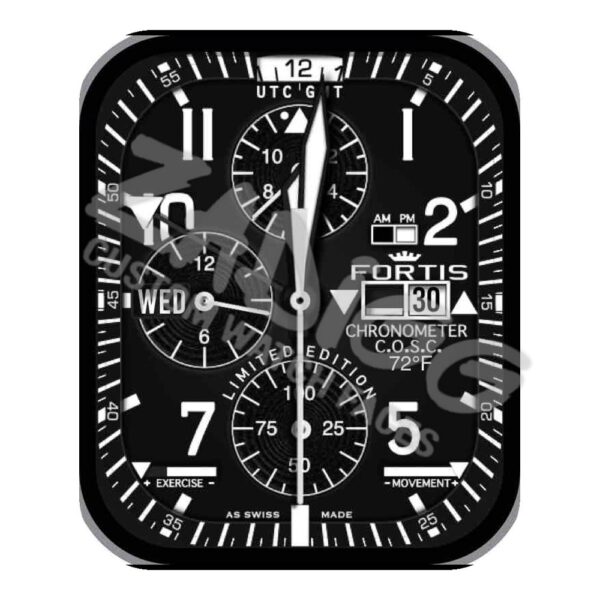 FT Custom Face 04 For Apple Watch Ultra 49mm