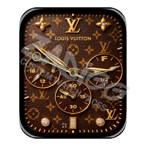 LV Custom Face 01 For Apple Watch